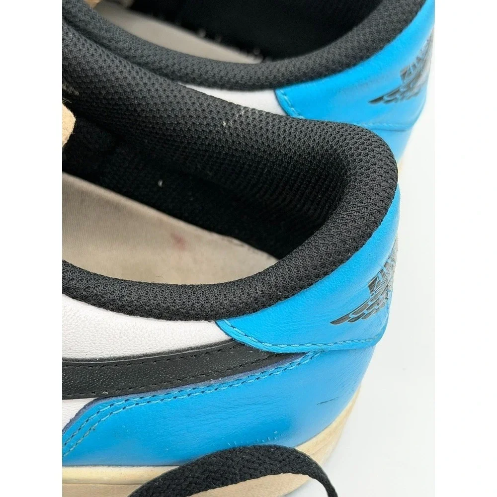 Air Jordan 1 Retro Low OG UNC Dark Powder Blue Men's Size 11 CZ0790-104